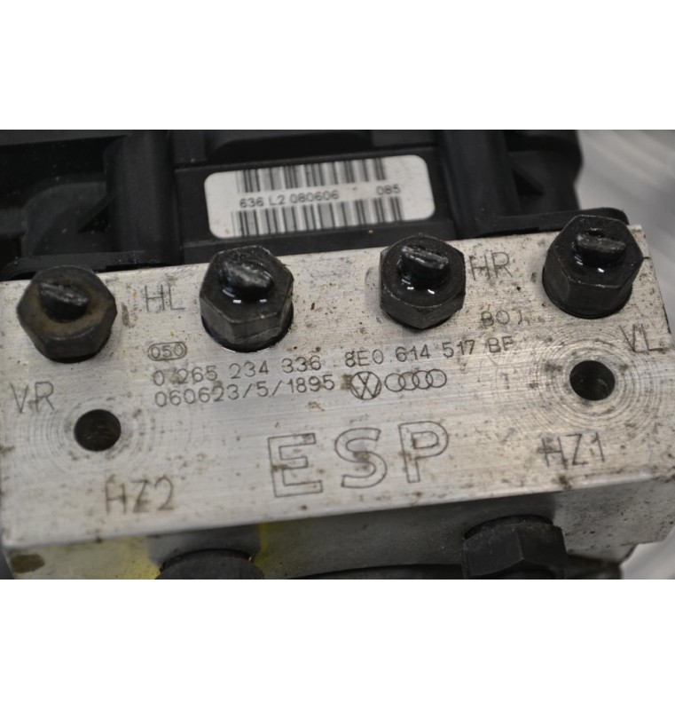 Μονάδα ABS Audi A4 2005-2008 8E0910517H014 8E0614517BF 0265950474 0265234336