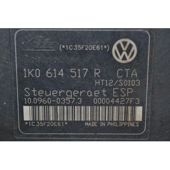Μονάδα ABS Volkswagen Golf / Caddy / Touran 2006-2015 1K0614517R (Γνήσια) (Seat Leon - Toledo - Altea / Skoda Octavia / Audi A3)