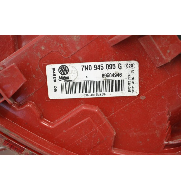 Φανάρι Πίσω Αριστερά Volkswagen Sharan 2010-2016 7N0945095 89504946 (Γνήσιο)