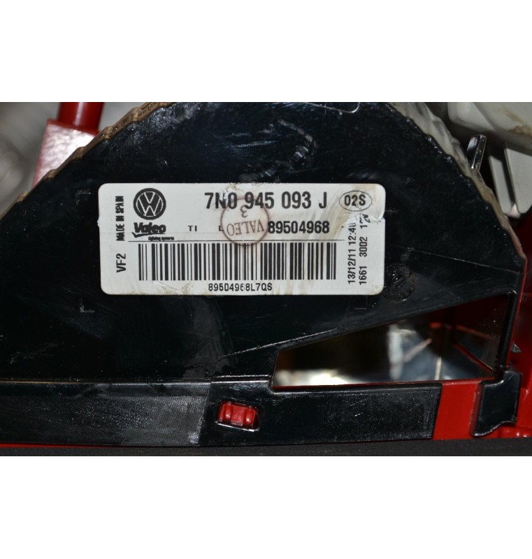 Φανάρι Πίσω Αριστερά Volkswagen Sharan 2010-2016 7N0945093G 89504968 (Γνήσιο)