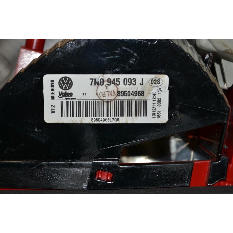 Φανάρι Πίσω Αριστερά Volkswagen Sharan 2010-2016 7N0945093G 89504968 (Γνήσιο)