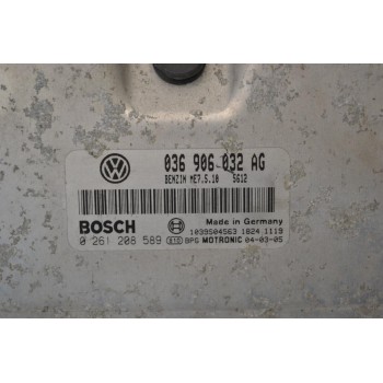 Εγκέφαλος Volkswagen Golf 2003-2006 036906032AG ME7.5.10 0261208589 (BOSCH)