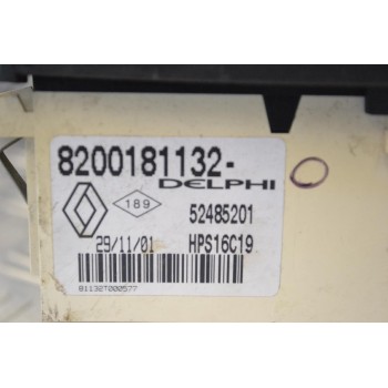 Χειριστήριο Καλοριφέρ/AC Renault Laguna 2000-2007 8200181132-A