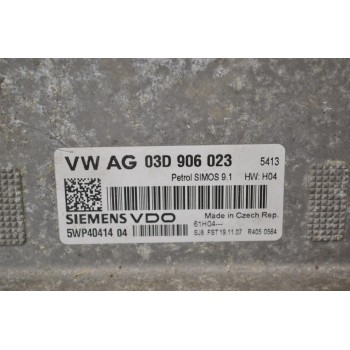 Εγκέφαλος Volkswagen Polo 2007-2009 BBM 03D906023 5WP4041404 (VDO Siemens)