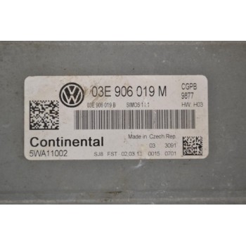Εγκέφαλος Volkswagen Polo 1.2 2009-2015 03E906019M 03E906019B 5WA11002