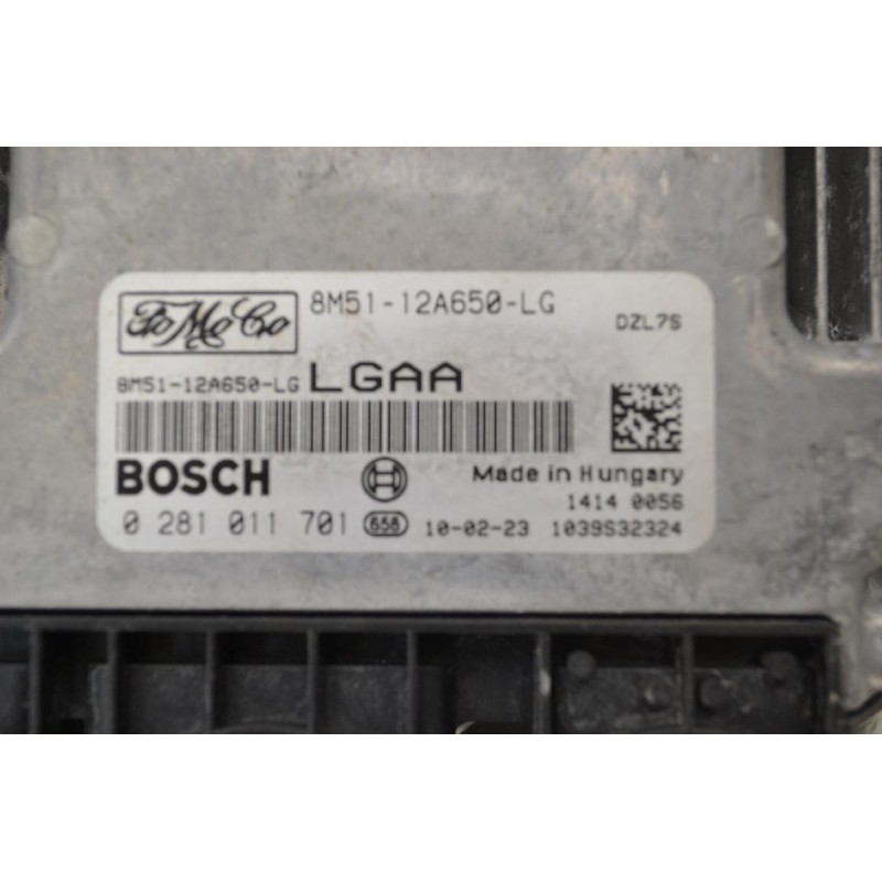 Εγκέφαλος Ford Focus 2004-2013 8M5112A650LG LGAA DZL7S 0281011701 (BOSCH)
