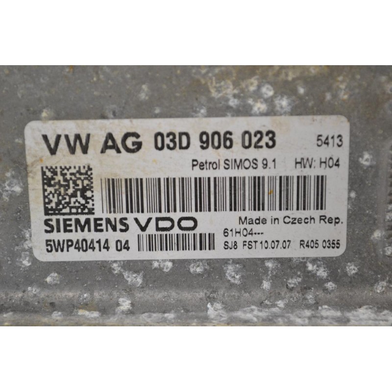 Εγκέφαλος Volkswagen Polo 2007-2009 BBM 03D906023 5WP4041404 (VDO Siemens)