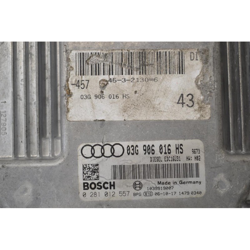 Εγκέφαλος Audi A6 2004-2008 BOSCH 03G906016HS 0281012557