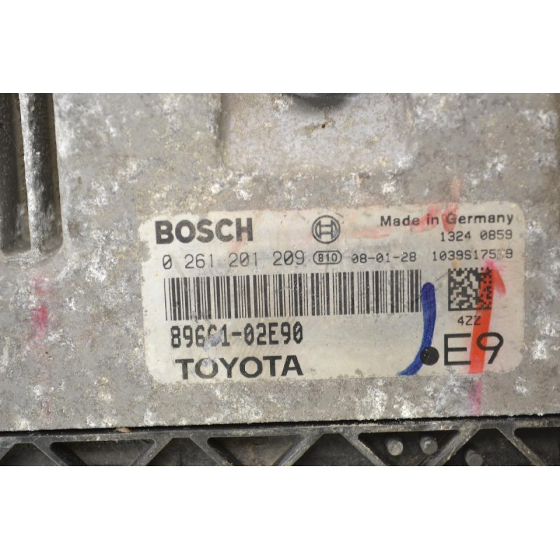 Εγκέφαλος Toyota Auris 2006-2010 Toyota Corolla 2007 - 2011 8966102E90 0261201209 (BOSCH)