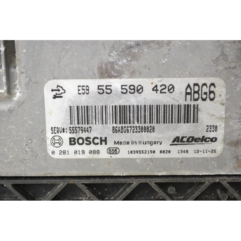 Εγκέφαλος Opel Insignia / Astra 2008-2018 55590420 55579447 0281019088 1039S52190
