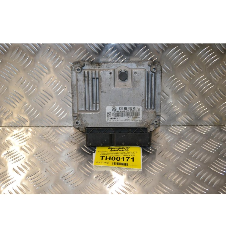 Εγκέφαλος Volkswagen Jetta / Golf 1.9 TDI 2002-2012 03G906021PM 0281014061 03G906021AN 1039S21729 (Seat Audi Skoda)