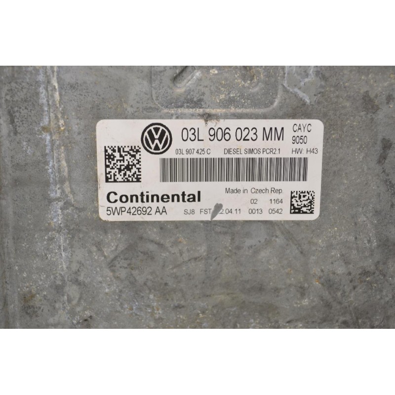 Εγκέφαλος Volkswagen Golf 2009-2013 03L906023MM 5WP42692AA