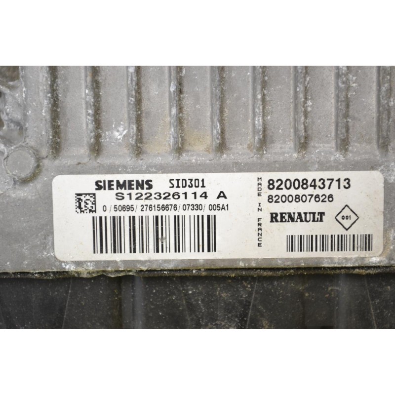 Εγκέφαλος Renault Scenic 2003-2009 S122326114A 8200843713 8200807626 SIEMENS SID301