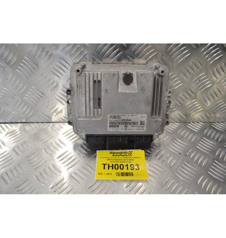 Εγκέφαλος Ford Focus 2004-2012 BOSCH 8M5112A650XE 0281015242 141414611039S32326
