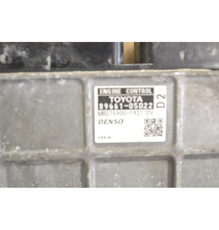 Εγκέφαλος Toyota Avensis 2.0 D4D 2008-2013 89661-05D22 MB275900-1921