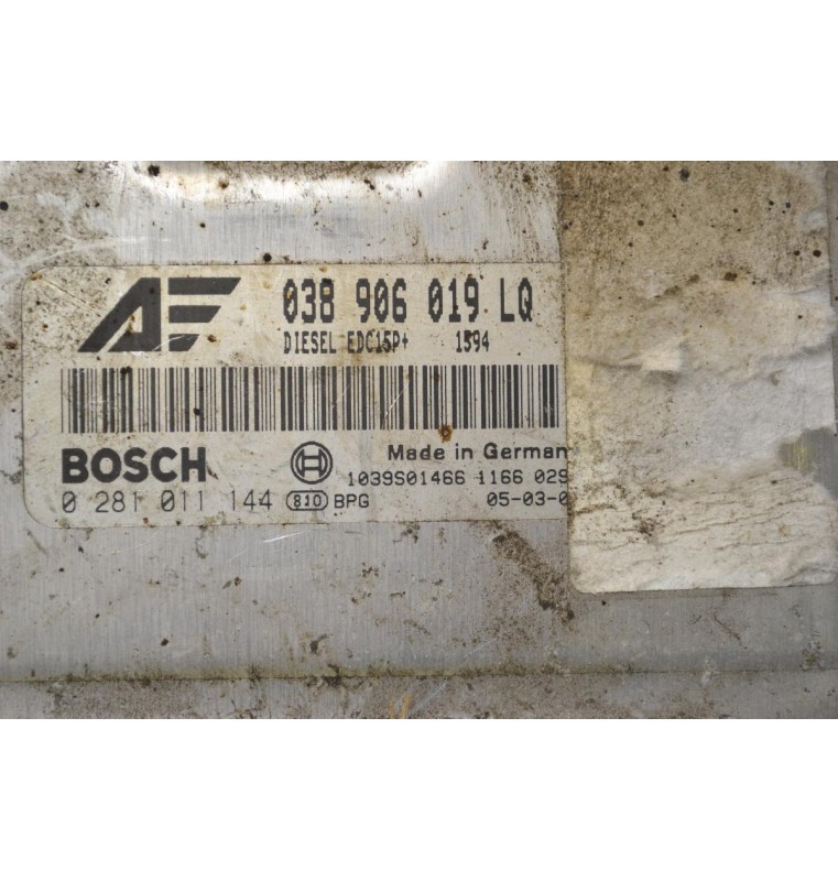 Εγκέφαλος Volkswagen Sharan 2000-2010 BOSCH 038906019LQ 1039S014661166029 0281011144