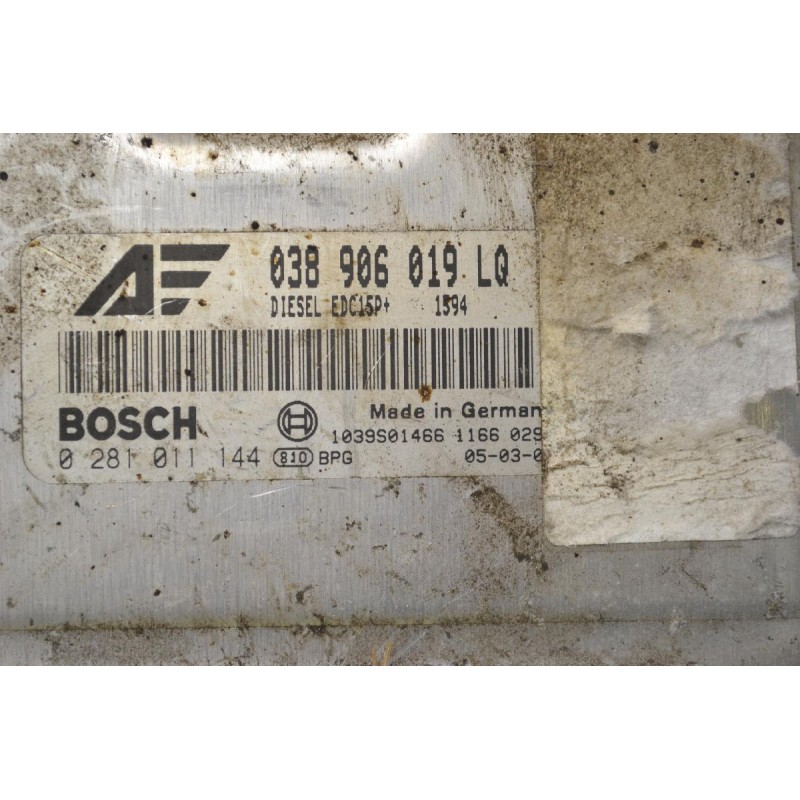 Εγκέφαλος Volkswagen Sharan 2000-2010 BOSCH 038906019LQ 1039S014661166029 0281011144