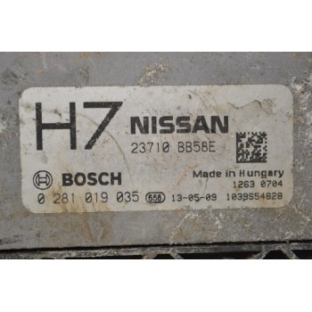 Εγκέφαλος Nissan Qashqai 2011-2013 BOSCH 23710BB58E 0281019035
