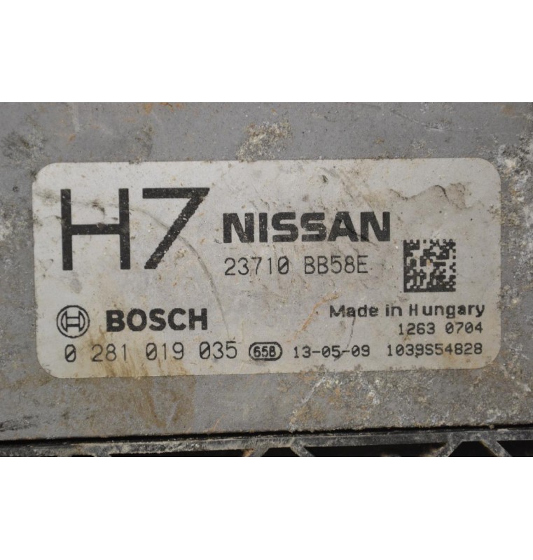 Εγκέφαλος Nissan Qashqai 2011-2013 BOSCH 23710BB58E 0281019035