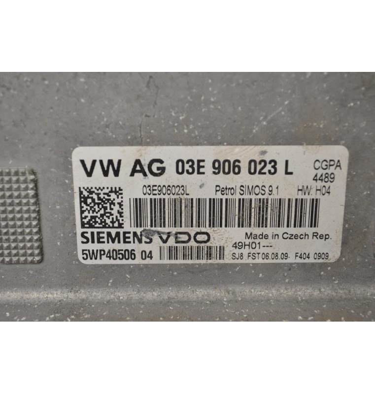 Εγκέφαλος Volkswagen Polo 1.2 2006-2015 03E906023AL 5WP4050604 (Seat / Audi / Skoda)