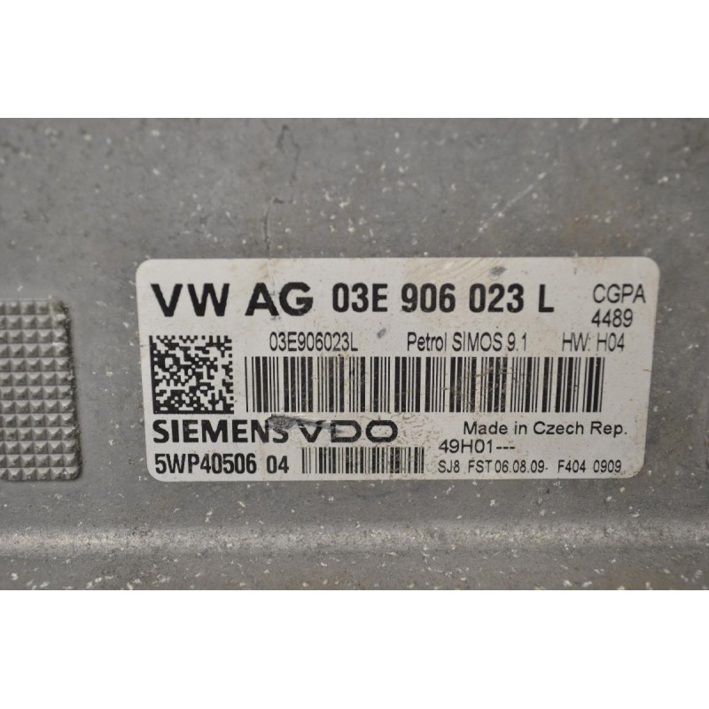 Εγκέφαλος Volkswagen Polo 1.2 2006-2015 03E906023AL 5WP4050604 (Seat / Audi / Skoda)