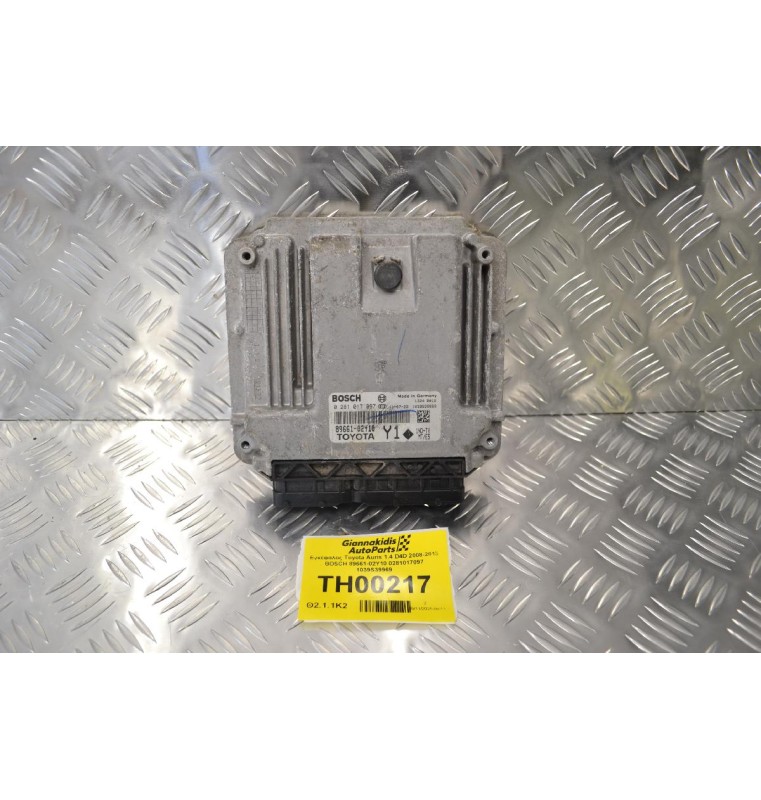 Εγκέφαλος Toyota Auris 1.4 D4D 2008-2013 BOSCH 89661-02Y10 0281017097 1039S39969
