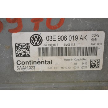 Εγκέφαλος Volkswagen Polo 2009-2022 CONTINENTAL 03E906019AK 5WA11023 03E906019B