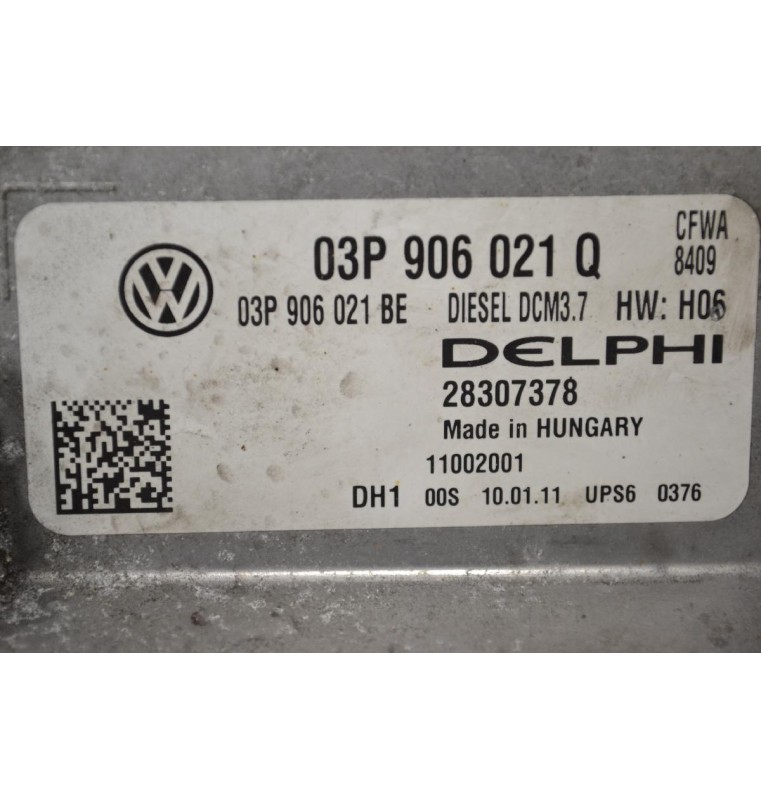 Εγκέφαλος Seat Ibiza 2008-2018 DELPHI 03P906021Q 03P906021BE 28307378 DIESEL DCM3.7