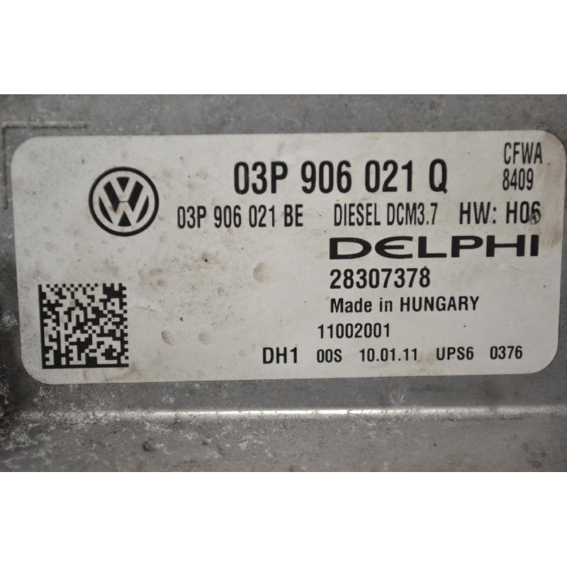 Εγκέφαλος Seat Ibiza 2008-2018 DELPHI 03P906021Q 03P906021BE 28307378 DIESEL DCM3.7