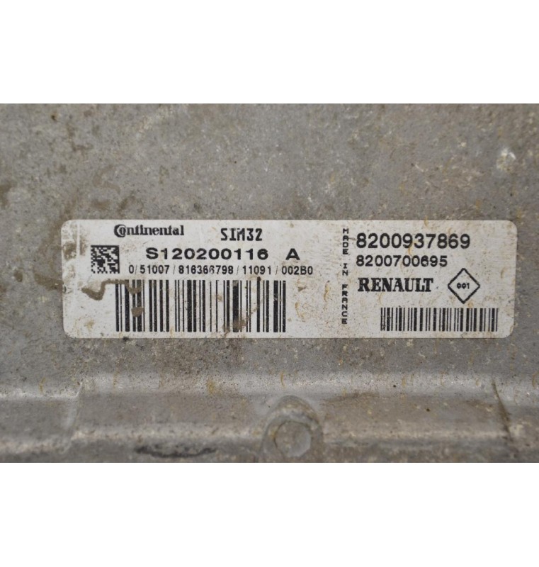 Εγκέφαλος Renault Clio / Twingo 2007-2014 8200937869 8200700695 S120200116A