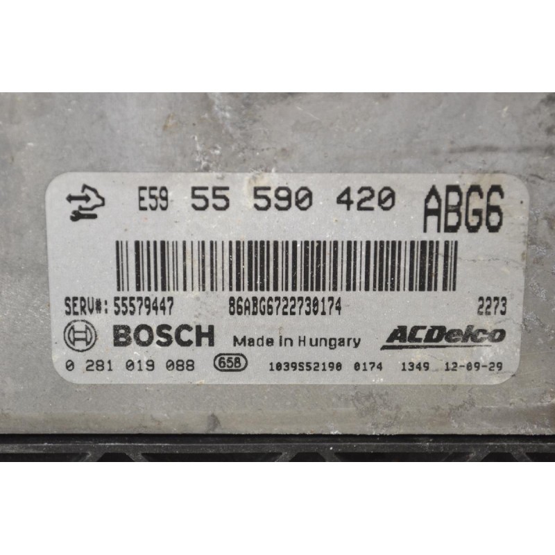 Εγκέφαλος Opel Insignia / Astra 2008-2018 55590420 55579447 0281019088 1039S52190