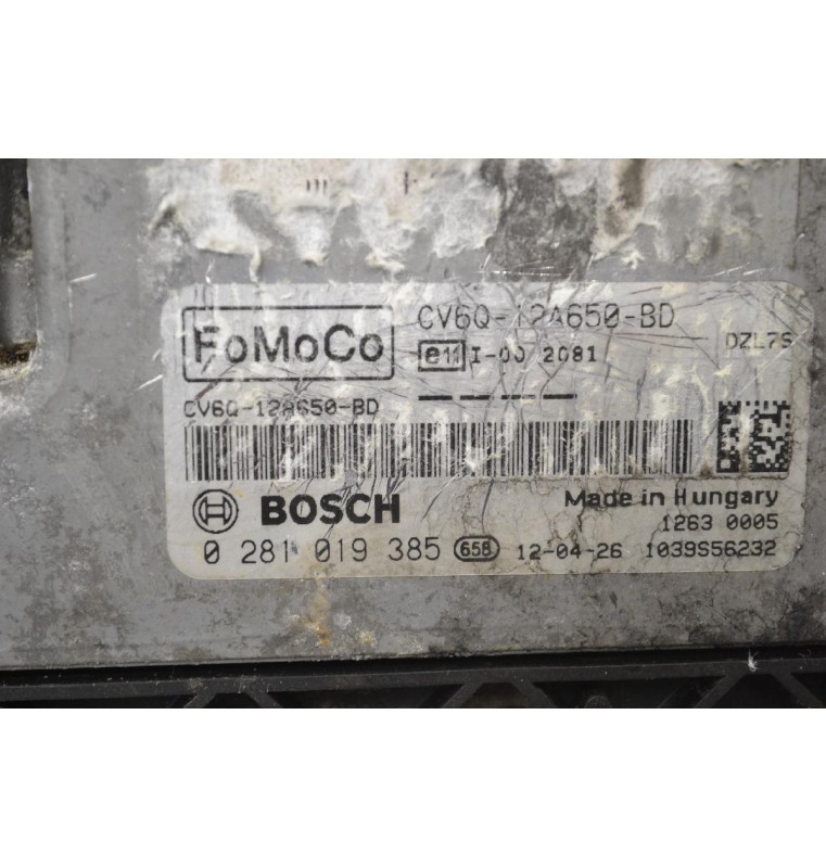 Εγκέφαλος Ford Focus 2010-2014 BOSCH CV6Q-12A650-BD 1039S5632 0281019385 1263005