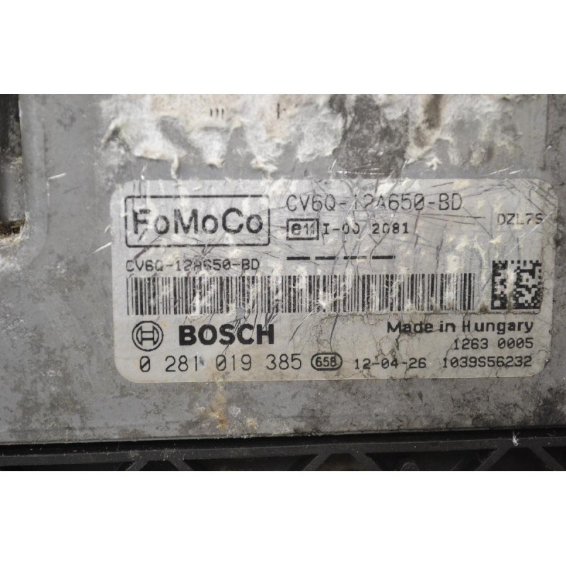 Εγκέφαλος Ford Focus 2010-2014 BOSCH CV6Q-12A650-BD 1039S5632 0281019385 1263005