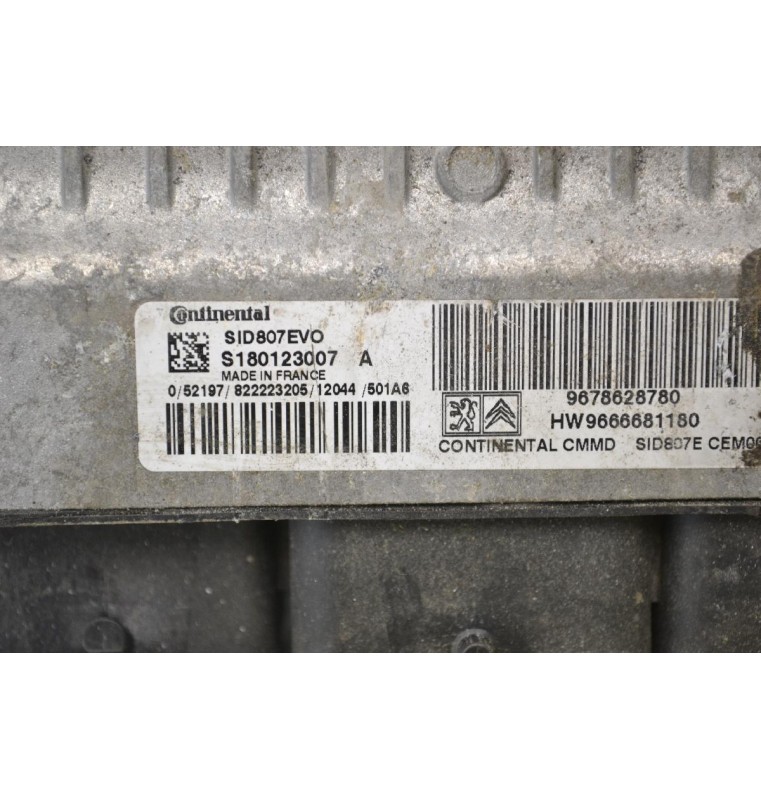 Εγκέφαλος Citroen DS4 2007-2020 CONTINENTAL 9678628780 HW9666681180 SID807EVO S180123007