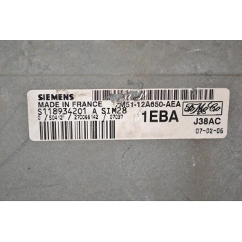 Εγκέφαλος Ford Focus 2004-2013 SIEMENS S118934201 7M5112A650AEA 1EBA J38AC