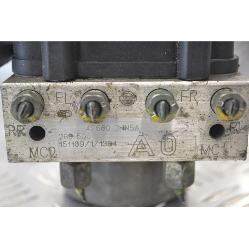 Μονάδα ABS Nissan Micra 2010-2018 BOSCH 47660-3HN5A 476603HN5A 269500 269-500 0265242999 0265956096 (Γνήσια)