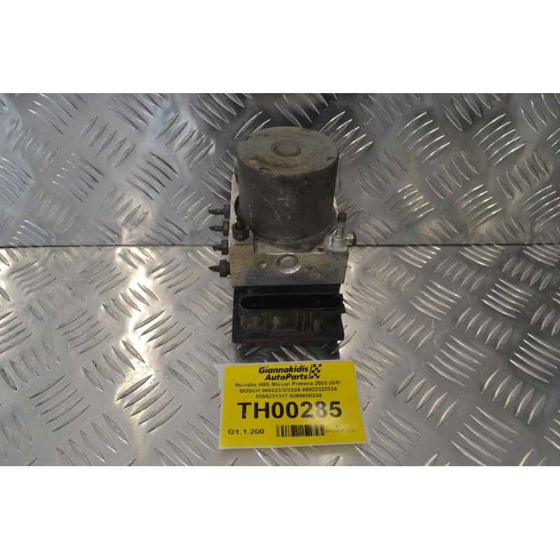 Μονάδα ABS Nissan Primera 2002-2007 BOSCH 060223/2/3324 06022323324 0265231317 0265800334