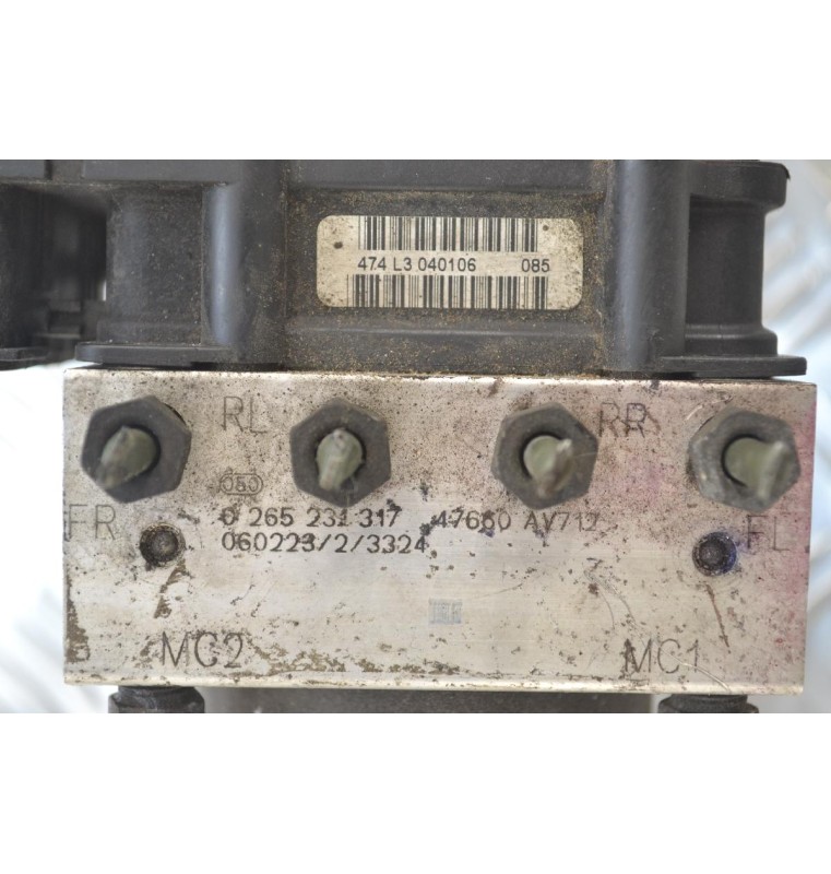 Μονάδα ABS Nissan Primera 2002-2007 BOSCH 060223/2/3324 06022323324 0265231317 0265800334