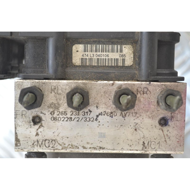 Μονάδα ABS Nissan Primera 2002-2007 BOSCH 060223/2/3324 06022323324 0265231317 0265800334