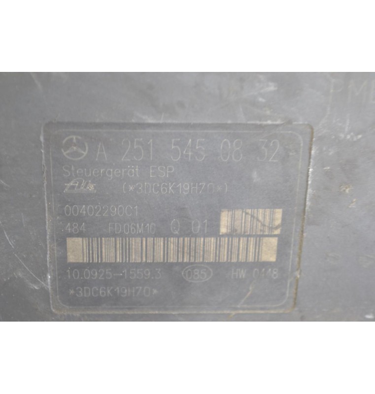 Μονάδα ABS Mercedes-Benz ML 350 2005-2011 ATE A2515450832 00402290C1 10.0208-0619.3 10020806193