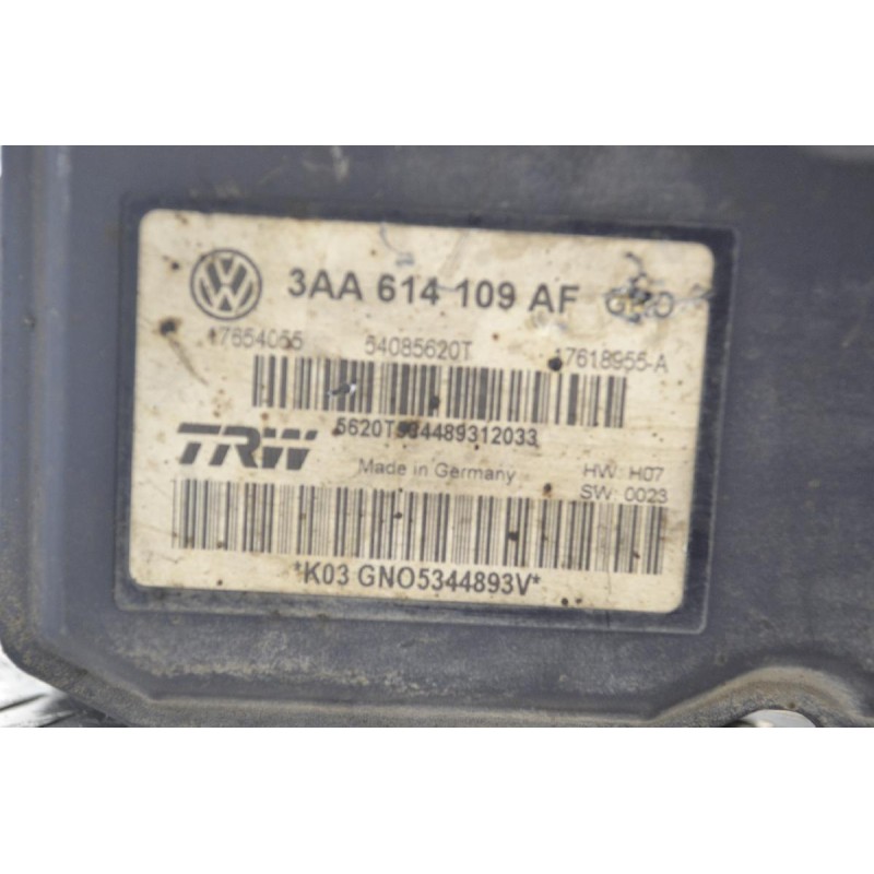 Μονάδα ABS Volkswagen Passat B7 2010-2014 3AA614109AF 17654055 54085620T 17618955-A