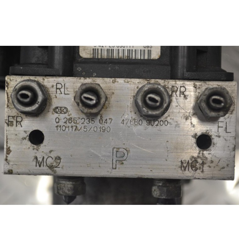 Μονάδα ABS Nissan Note 2005-2013 (E11, NE11) BOSCH 476609U200 47660-9U200 0265235047 0265950496