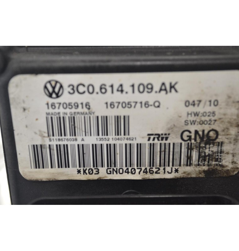 Μονάδα ABS Volkswagen Passat 2005-2011 TRW 3C0.614.109.AK 3C0614109AK 16705916 16705716Q 16705716-Q