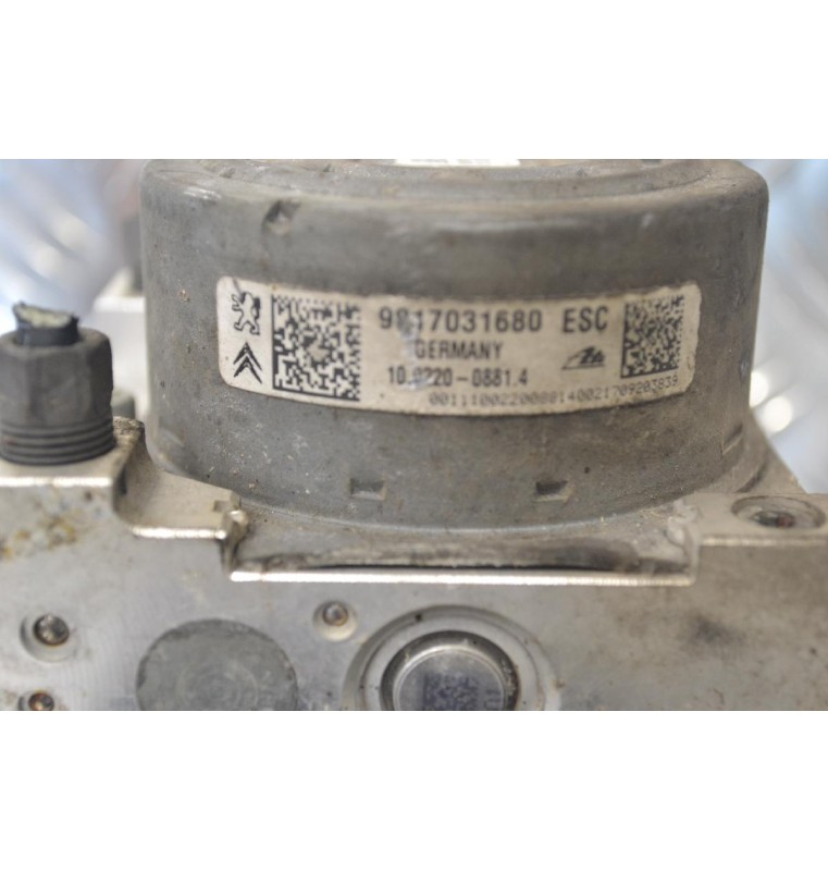 Μονάδα ABS Peugeot 208 2012-2021 ATE 9817031680 10.0220-0881.4 10.0915-3947.3 10.0625-3287.1 28.5153-9708.3