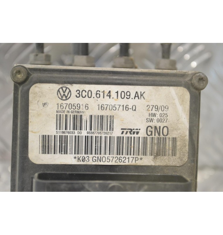 Μονάδα ABS Volkswagen Passat 2005-2011 TRW 3C0.614.109.AK 3C0614109AK 16705916 16705716Q 16705716-Q