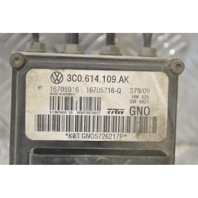 Μονάδα ABS Volkswagen Passat 2005-2011 TRW 3C0.614.109.AK 3C0614109AK 16705916 16705716Q 16705716-Q