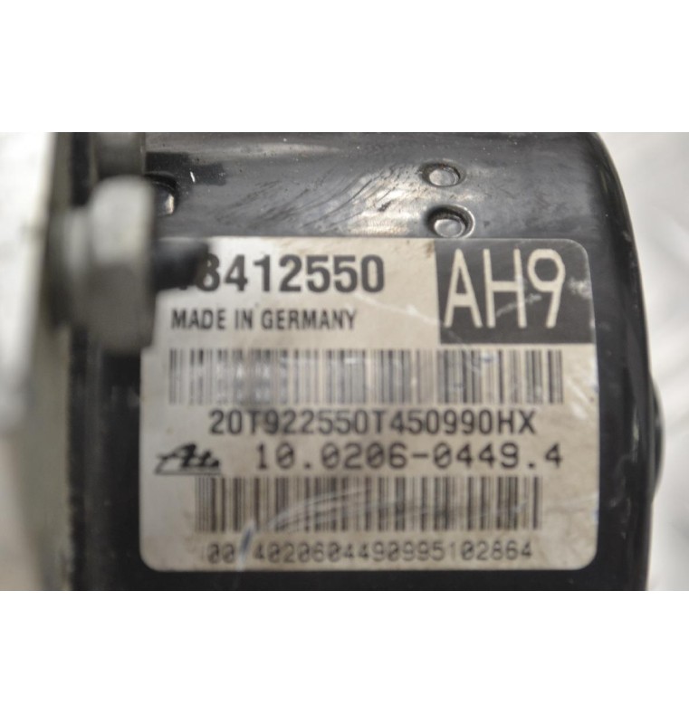 Μονάδα ABS Opel Astra J - Zafira 2010-2016 13412550 10.0206-0449.4 10.0906-4584.3 ATE (Γνήσια) (Chevrolet Cruze)