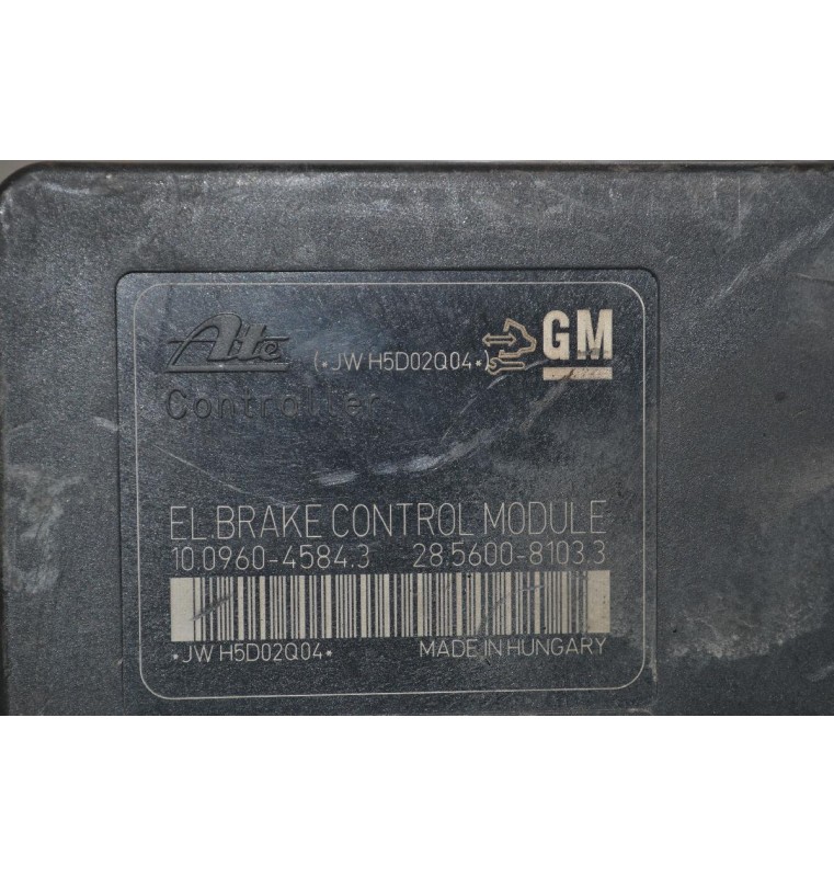 Μονάδα ABS Opel Astra J - Zafira 2010-2016 13412550 10.0206-0449.4 10.0906-4584.3 ATE (Γνήσια) (Chevrolet Cruze)