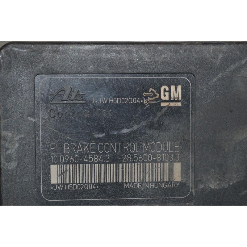 Μονάδα ABS Opel Astra J - Zafira 2010-2016 13412550 10.0206-0449.4 10.0906-4584.3 ATE (Γνήσια) (Chevrolet Cruze)