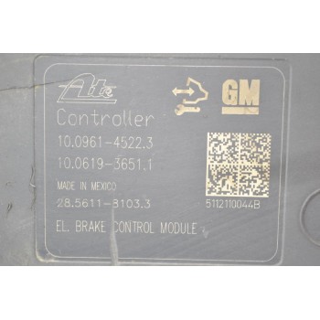 Μονάδα ABS Opel Astra 2010-2017 ATE 13356789 10021206634 10.0212-0663.4